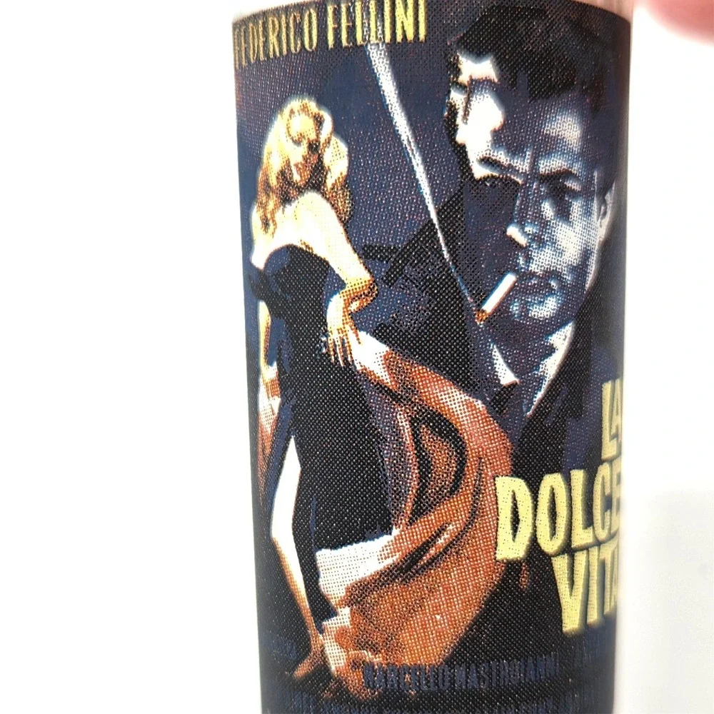 TALL‎ Shot Glass La Dolce Vita Frederico Fellini 1960's Film